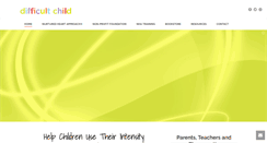 Desktop Screenshot of difficultchild.com